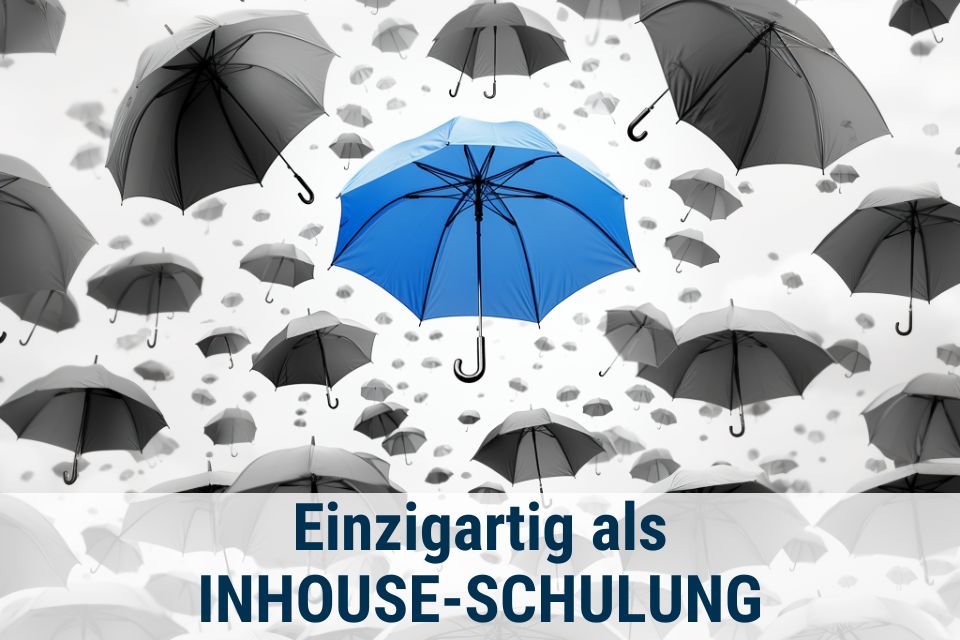 Sie brauchen es individuell - Unsere Weiterbildungen sind auch als INHOUSE-Angebot buchbar