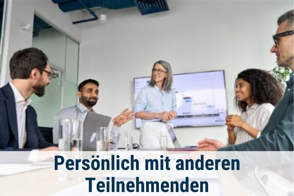 Weiterbildung in Präsenz als Seminar oder Tagung